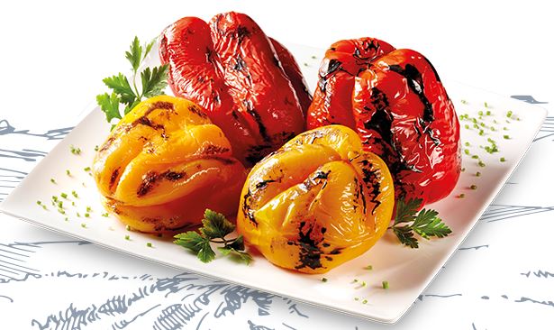 gegrilde paprika horeca catering