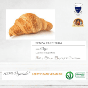 Vegan croissant diepvries
