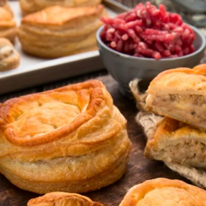 Rustici met gehakt – Apulische bladerdeeghapje